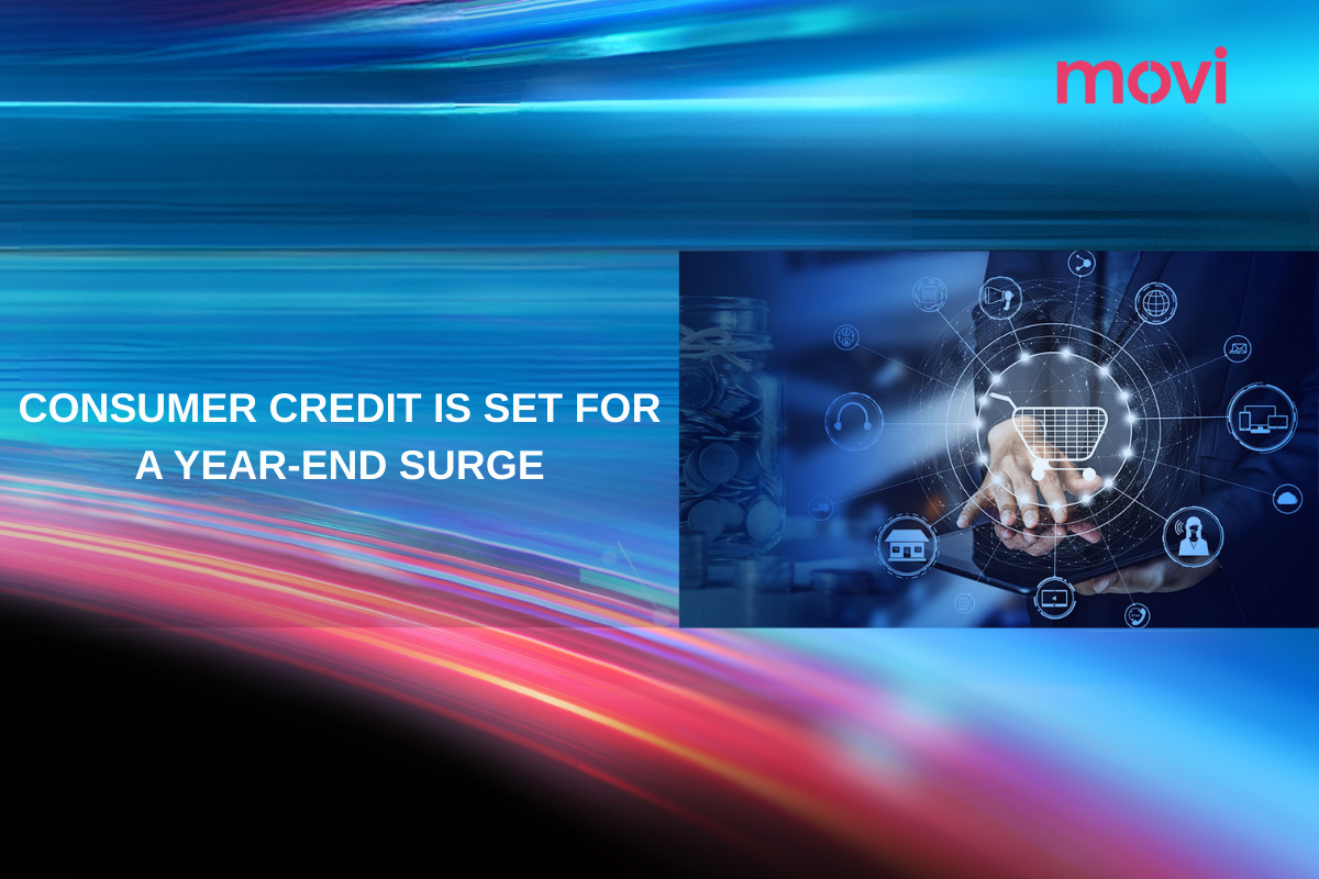 CONSUMER CREDIT IS SET FOR A YEAR-END SURGE 